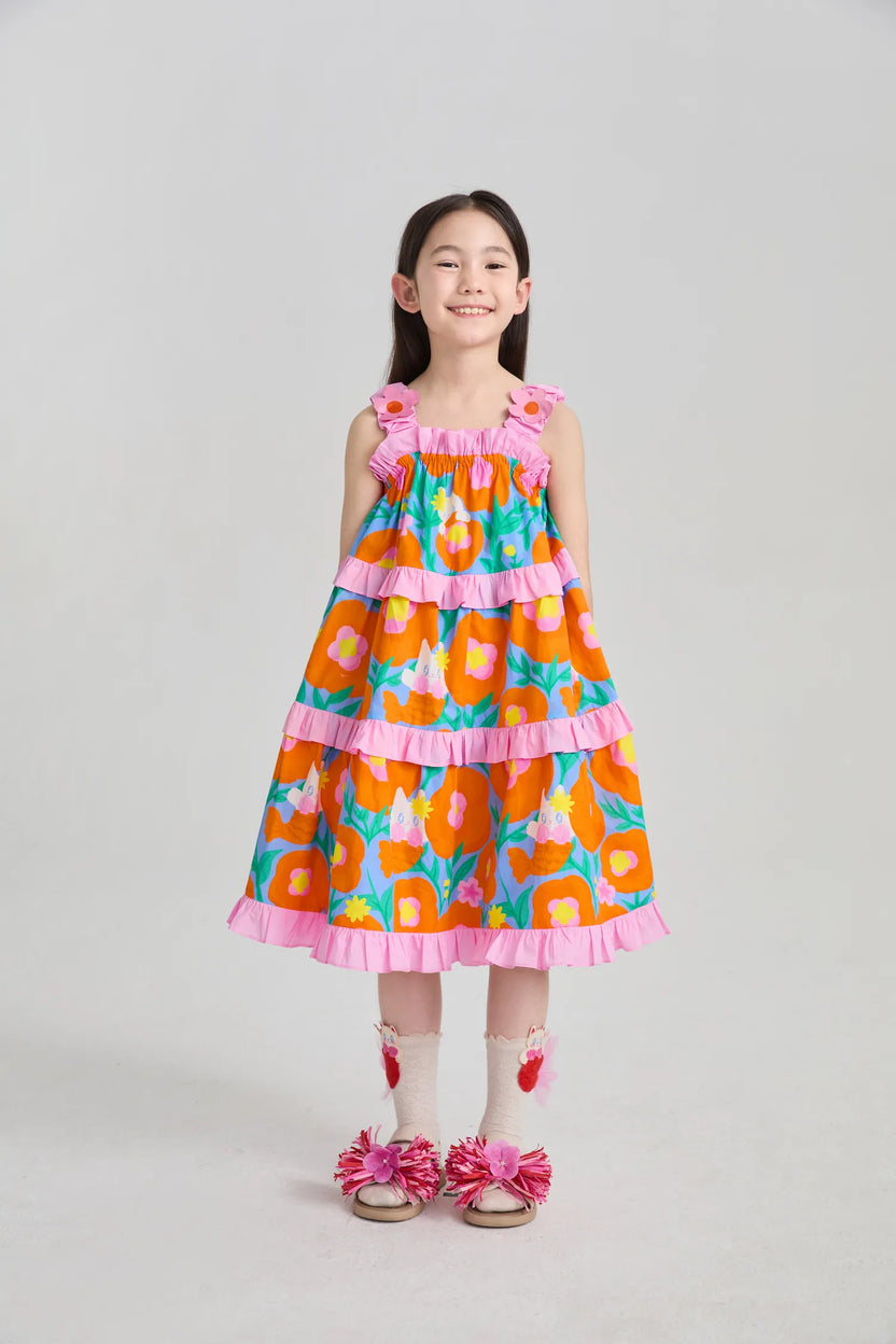 Mer-Cat Layer-Cake Maxi Dress by Poco Blush, image 2