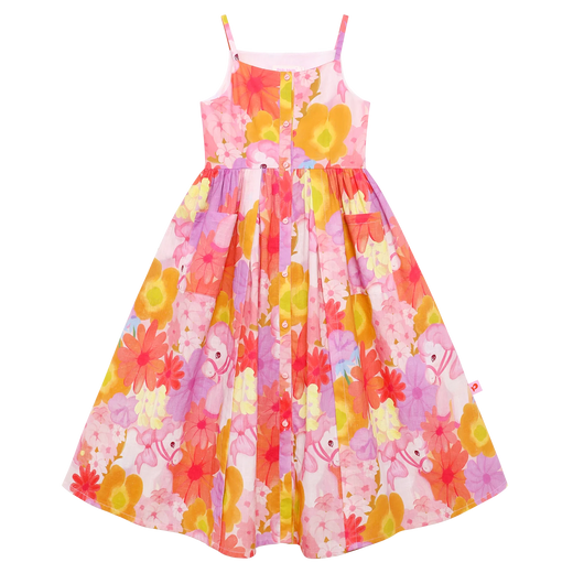 Cherry Pony Printed Dress