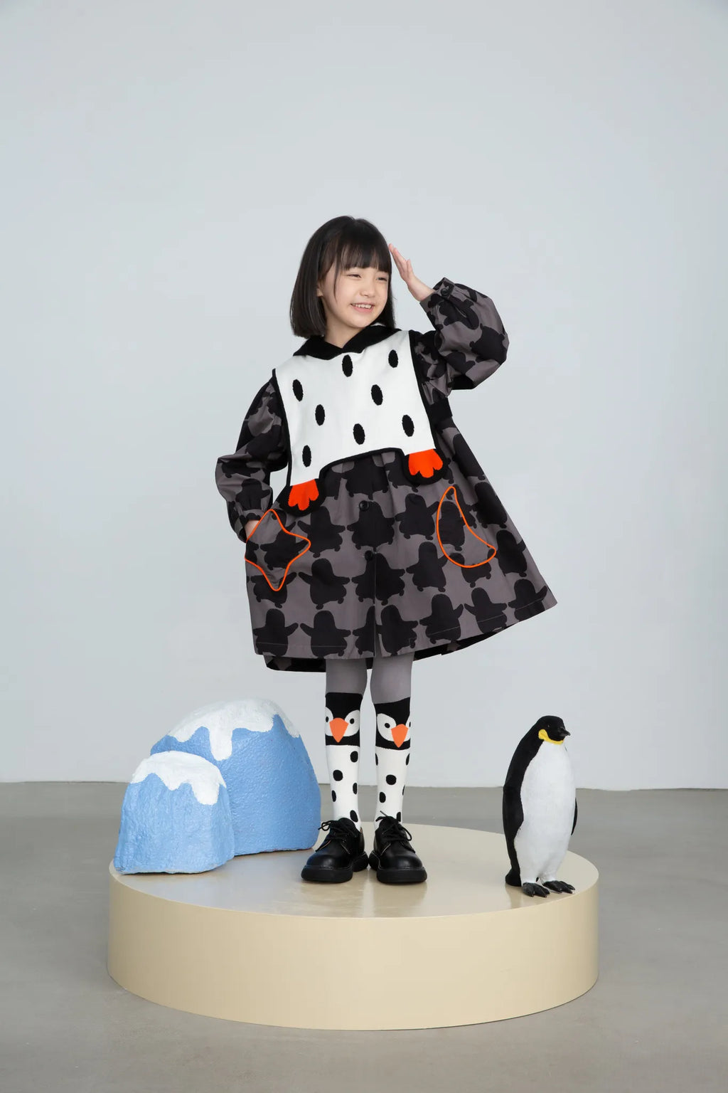 Poco Blush Penguin Knit Vest