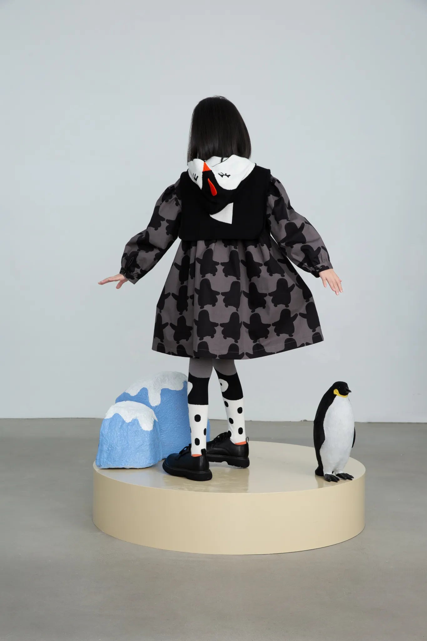 Poco Blush Penguin Knit Vest