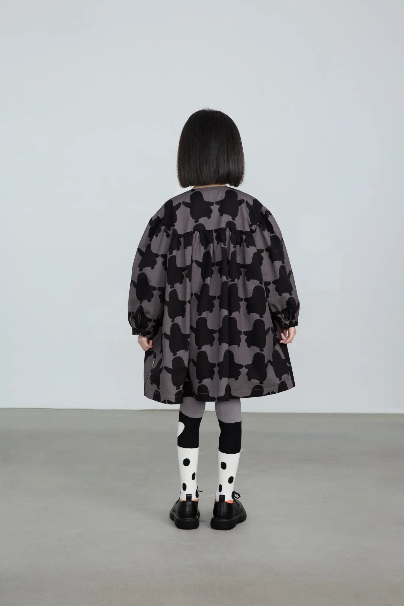 Poco Blush Polar Penguin Cotton Trench Coat