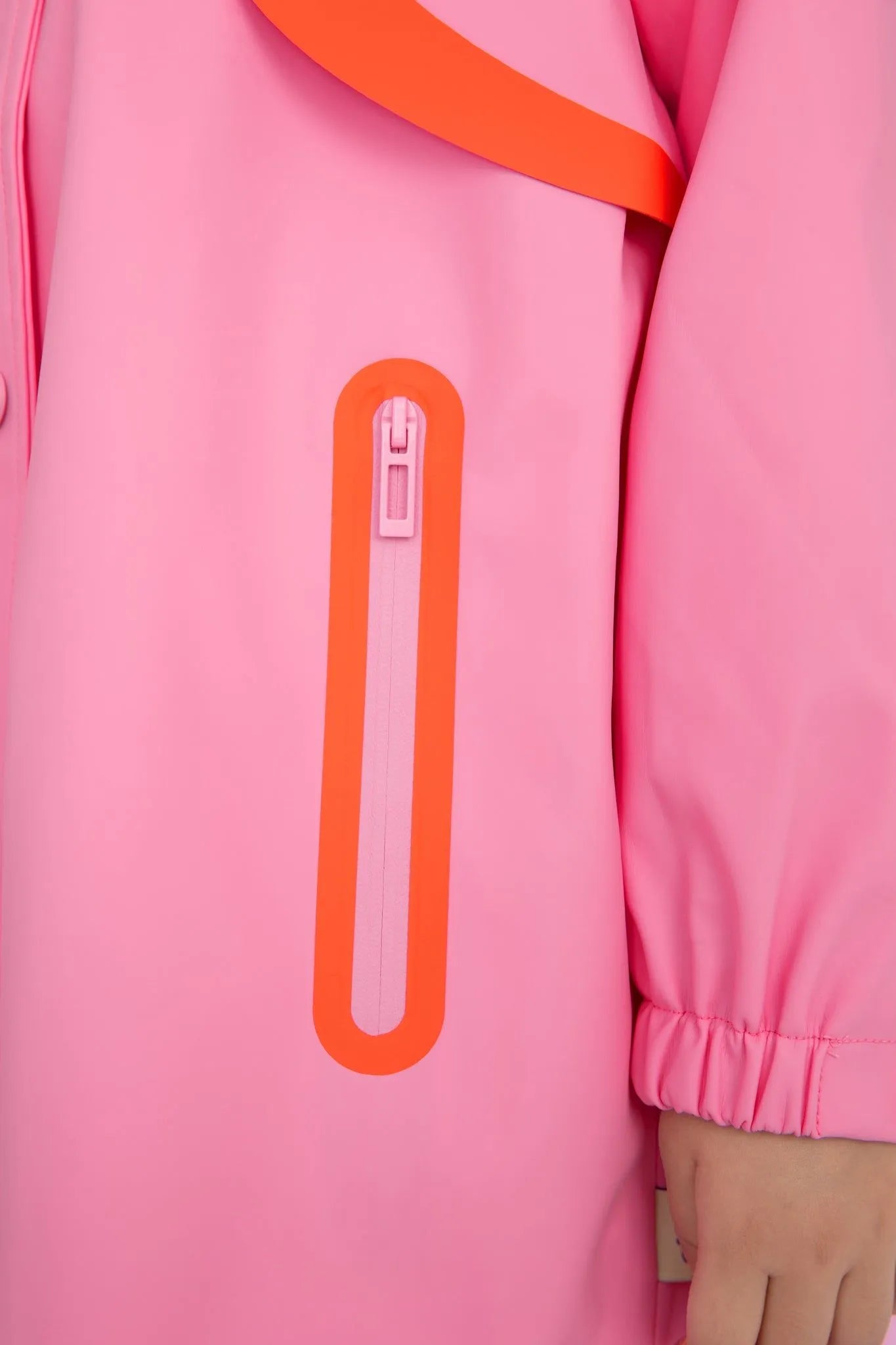 Poco Blush Deer Silhouette Rain Coats