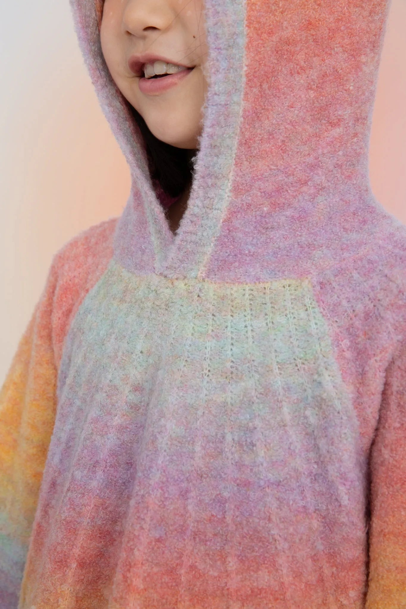 Poco Blush Butterfly Gradient Knit Sweater