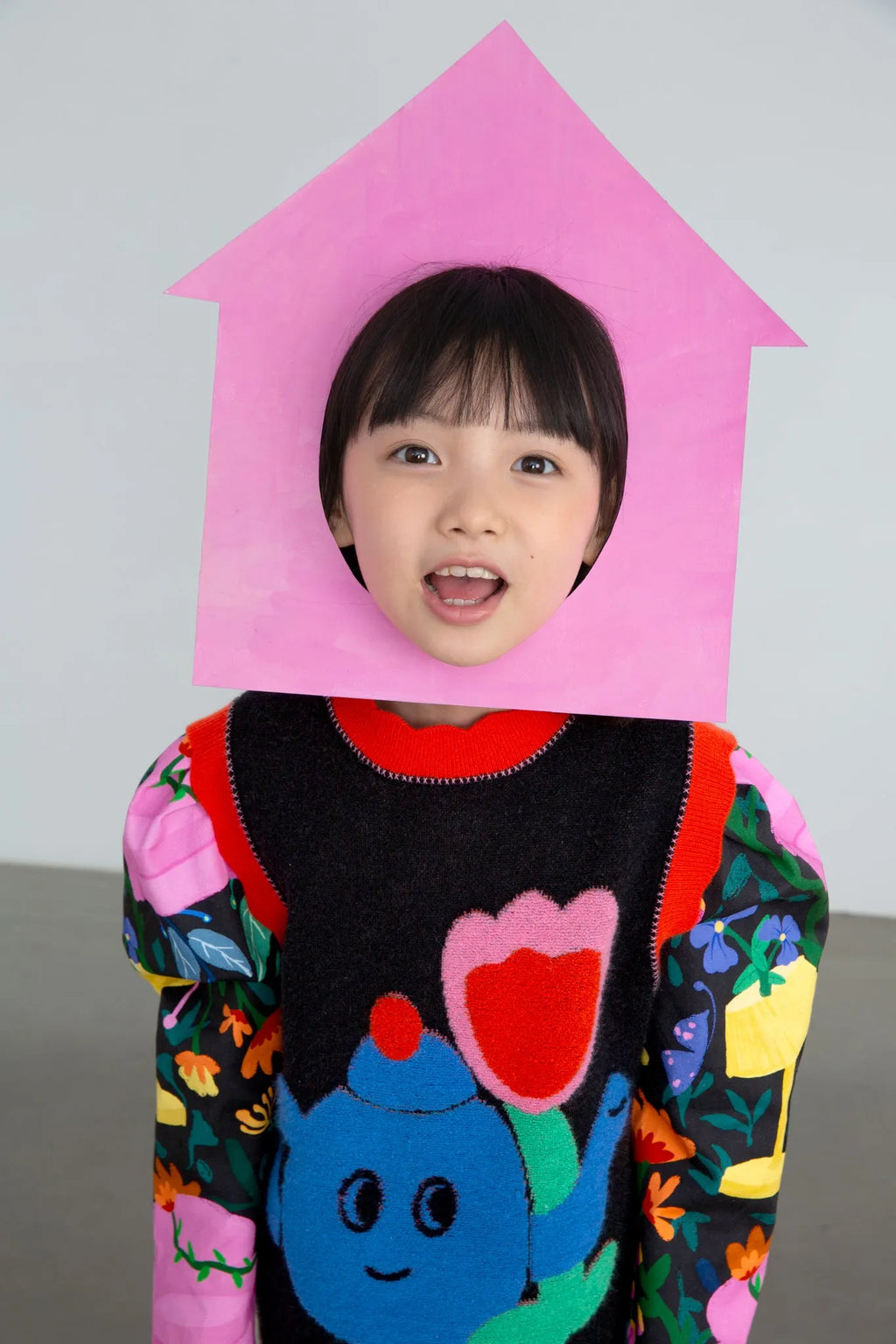 Poco Blush William Morris Tea-Time Knit Vest