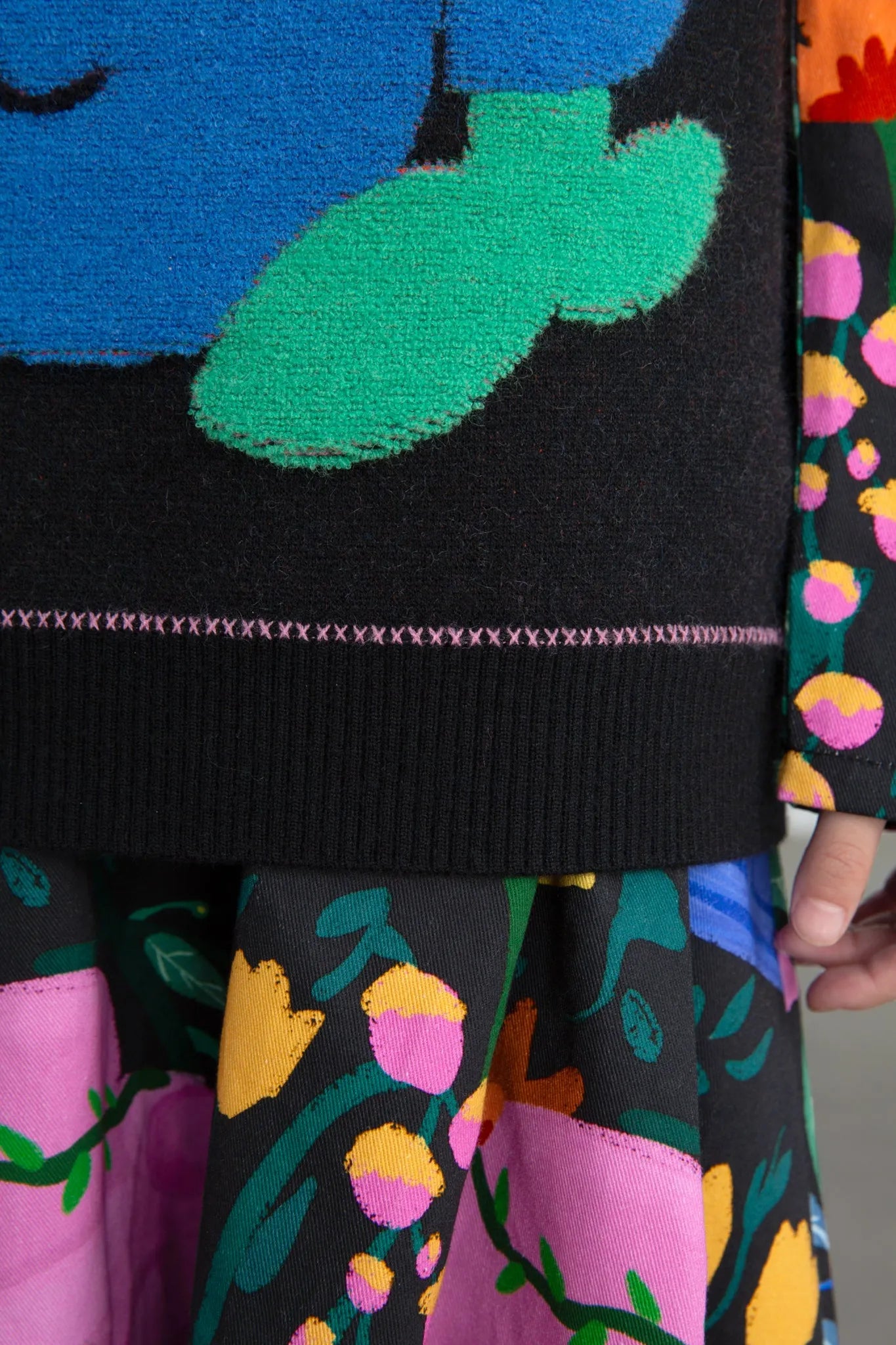 Poco Blush William Morris Tea-Time Knit Vest