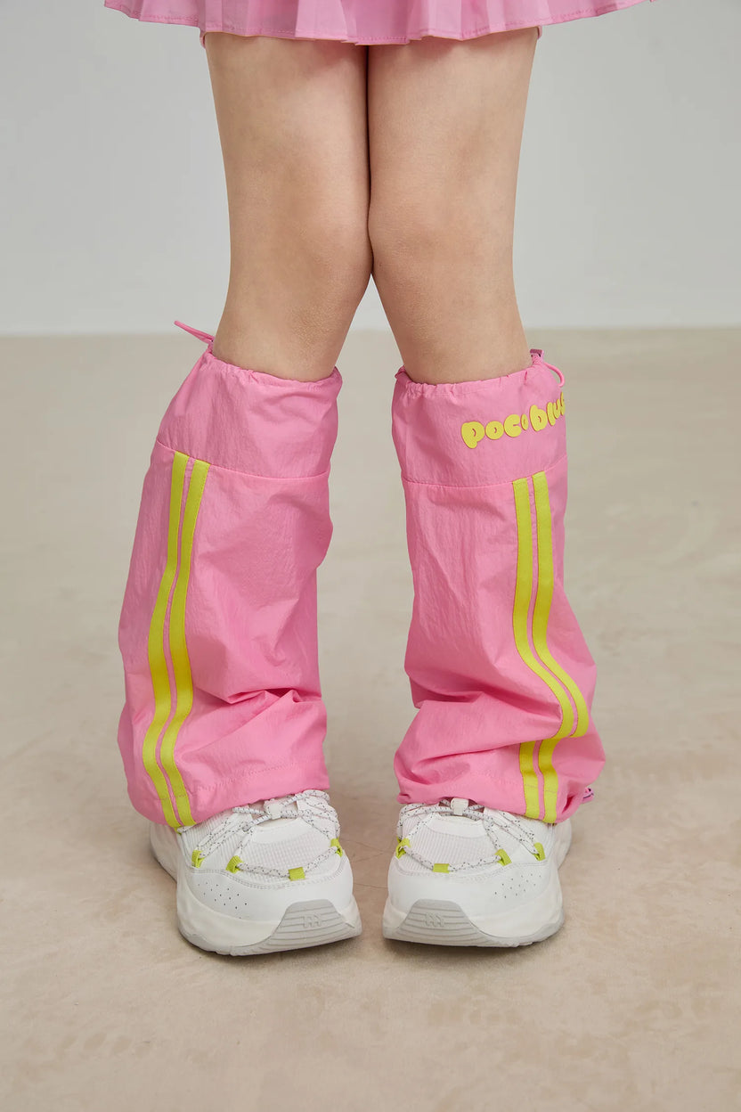 Colorblock Performance Leg Warmers by Poco Blush, image 13