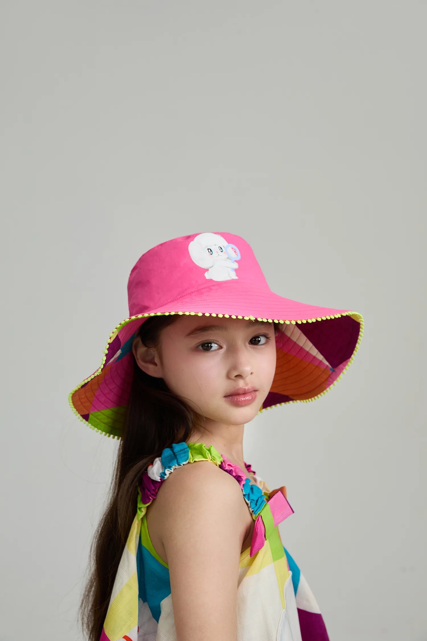 Poco Blush Reversible Playday Bucket Hat