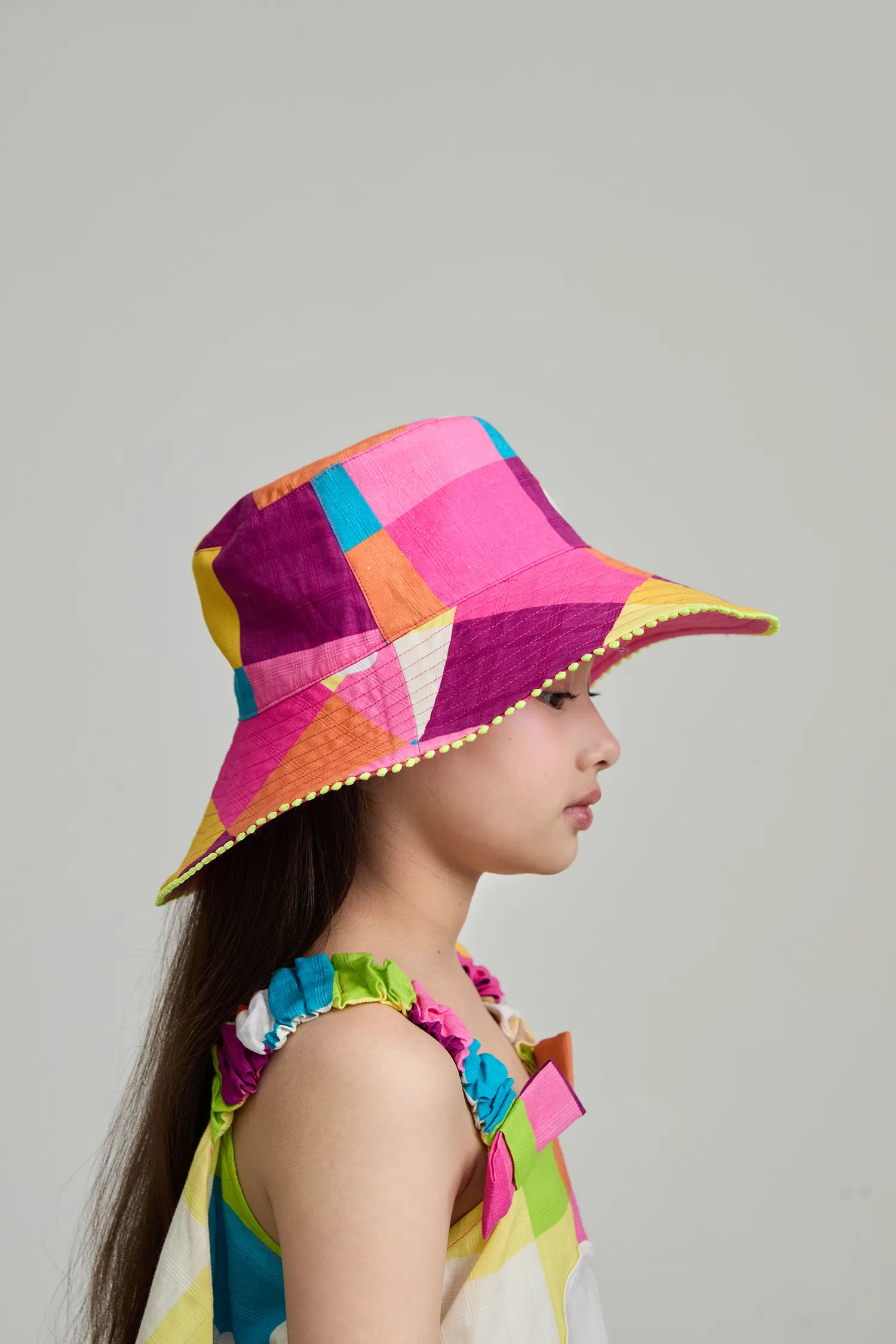 Poco Blush Reversible Playday Bucket Hat