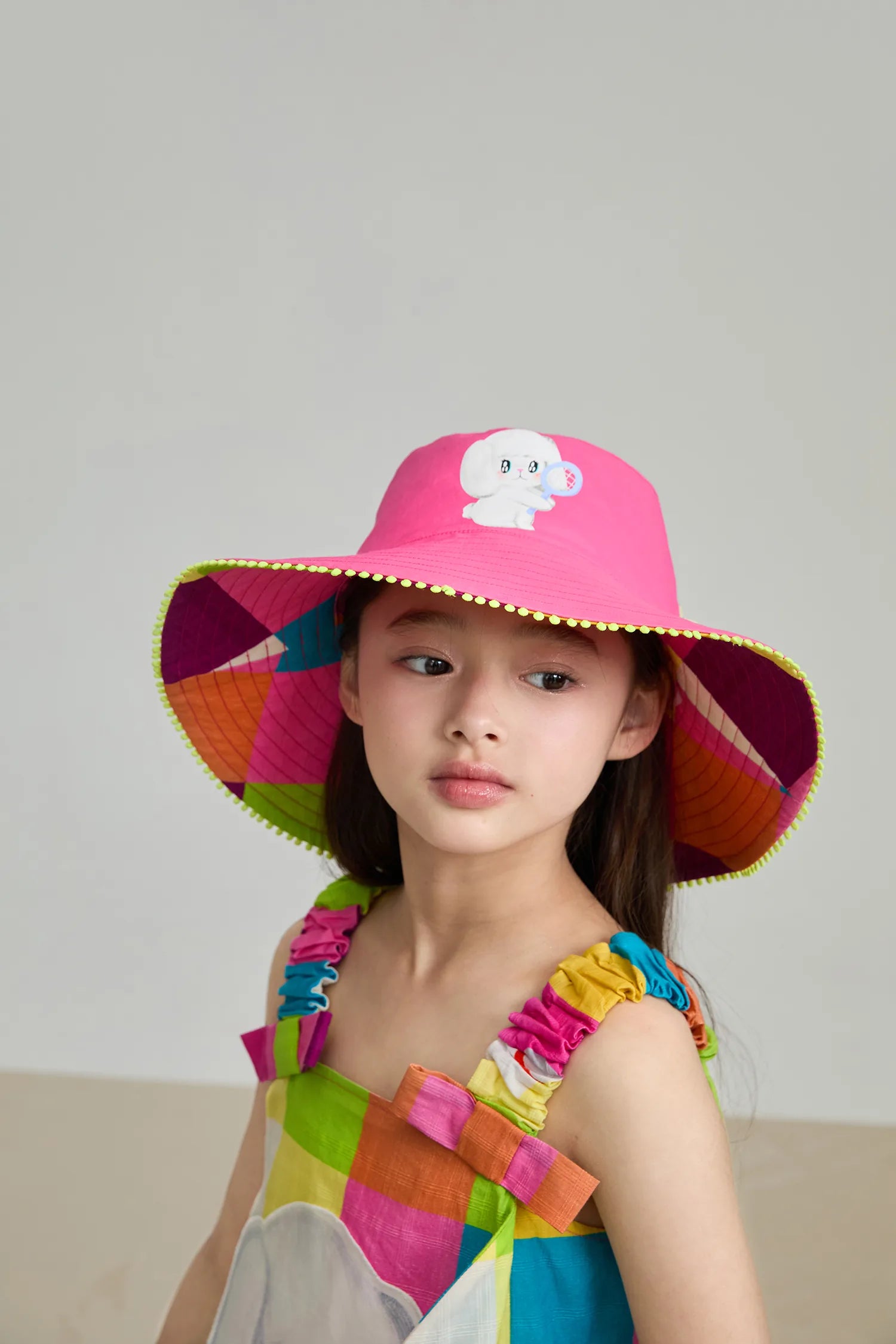Poco Blush Reversible Playday Bucket Hat