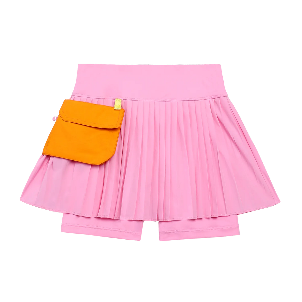 Poco Blush Pleated Skort with Detachable Belt Bag