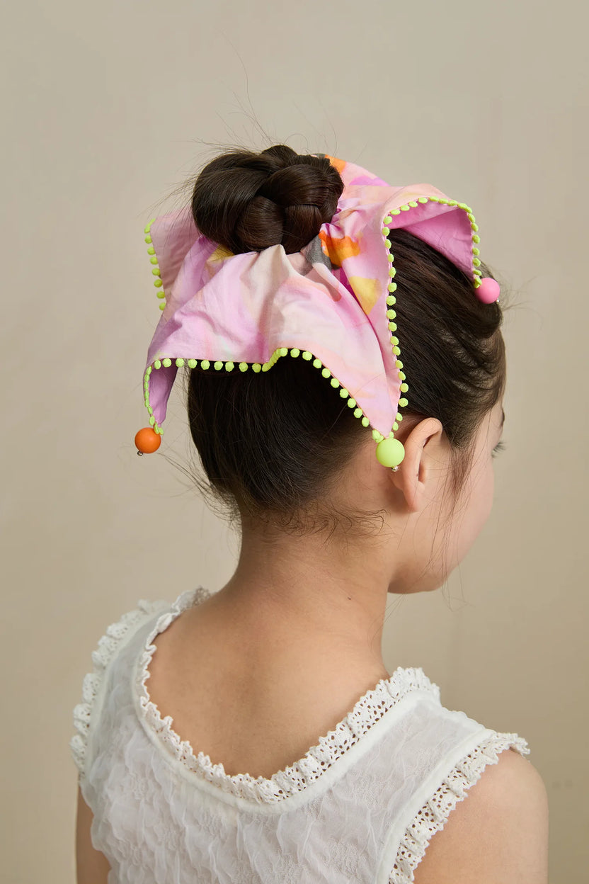 Swan Lake Print Hair Scrunchie by Poco Blush, image 2