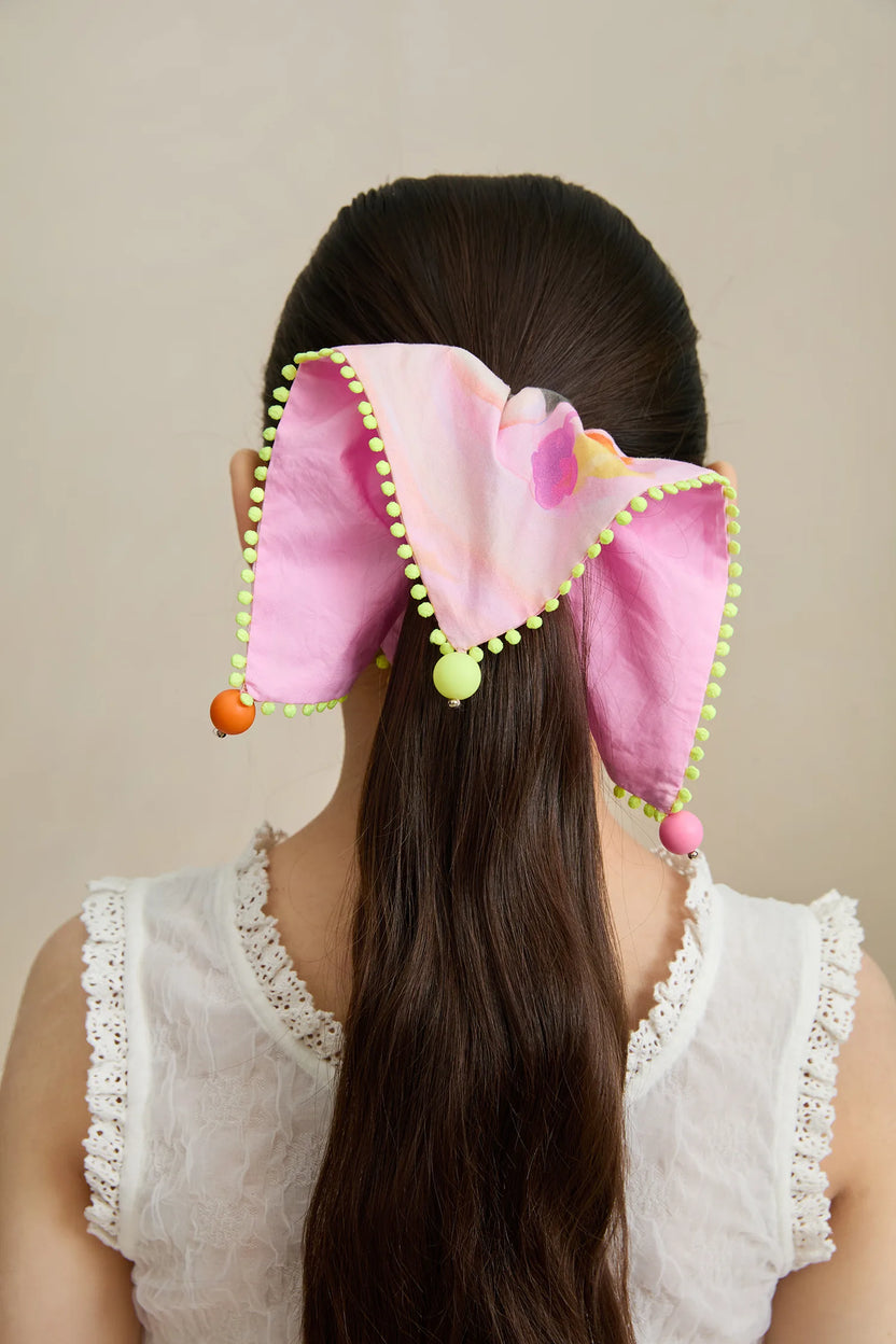 Swan Lake Print Hair Scrunchie by Poco Blush, image 5