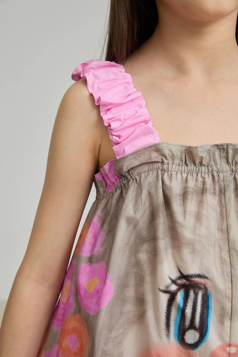 Fairy-Garden Skirted Romper by Poco Blush, image 12