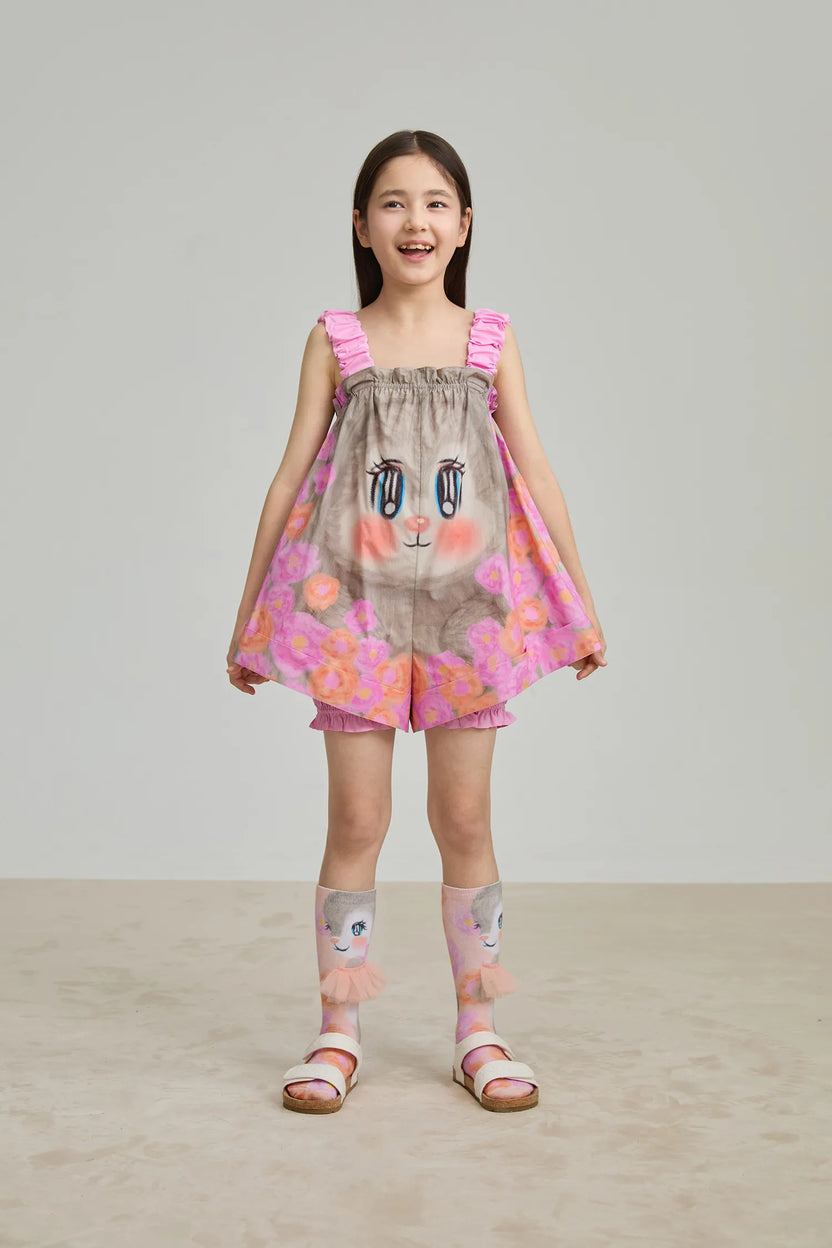 Fairy-Garden Skirted Romper by Poco Blush, image 2