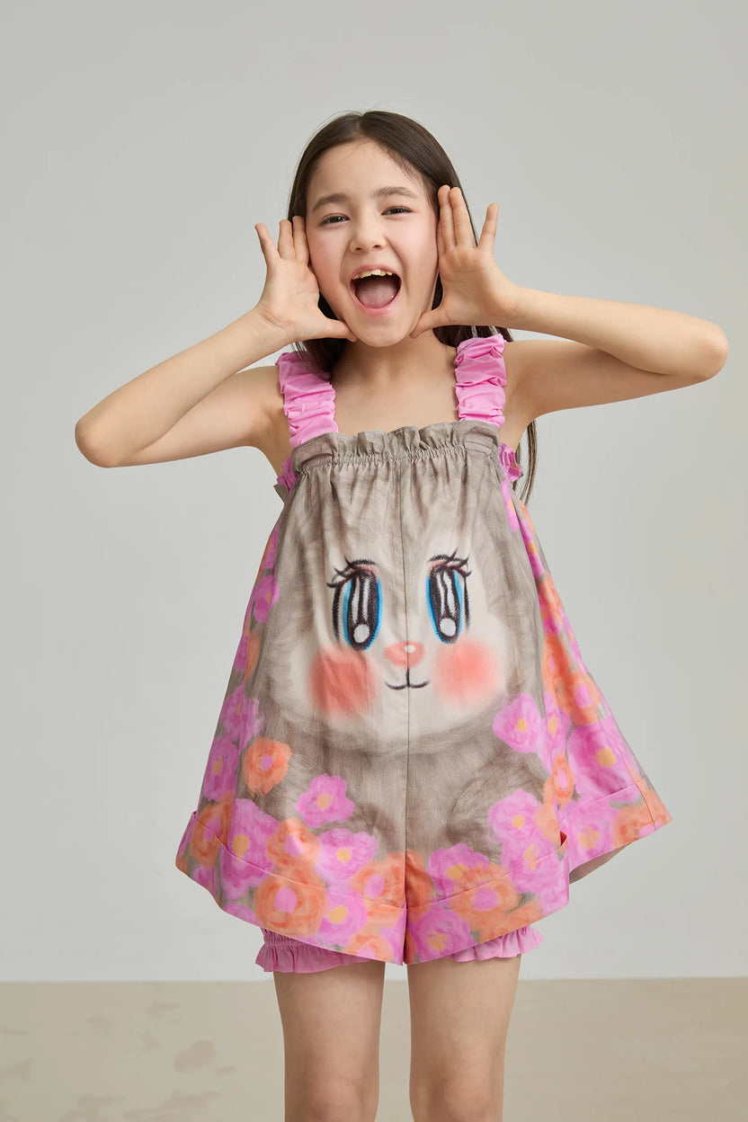 Fairy-Garden Skirted Romper by Poco Blush, image 3