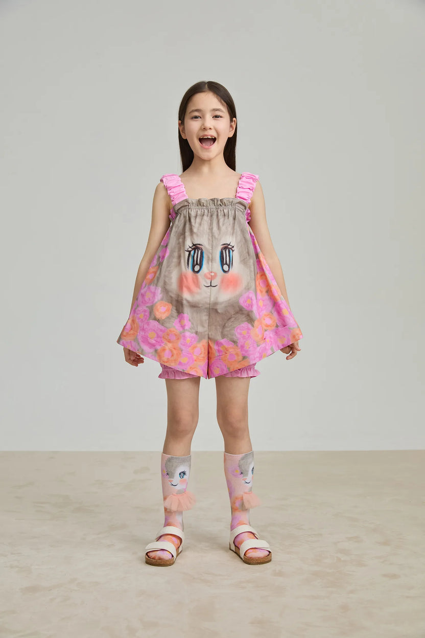 Fairy-Garden Skirted Romper by Poco Blush, image 7
