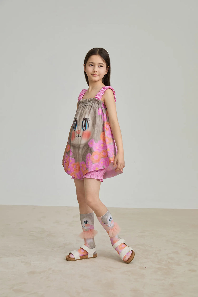 Fairy-Garden Skirted Romper by Poco Blush, image 8