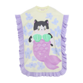 Poco Blush Mermaid Cat Hawaiian Ruffle Dress