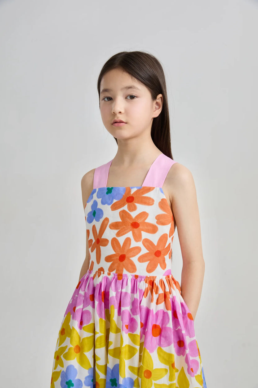 Tropical Linen Vacation Dress by Poco Blush, image 12