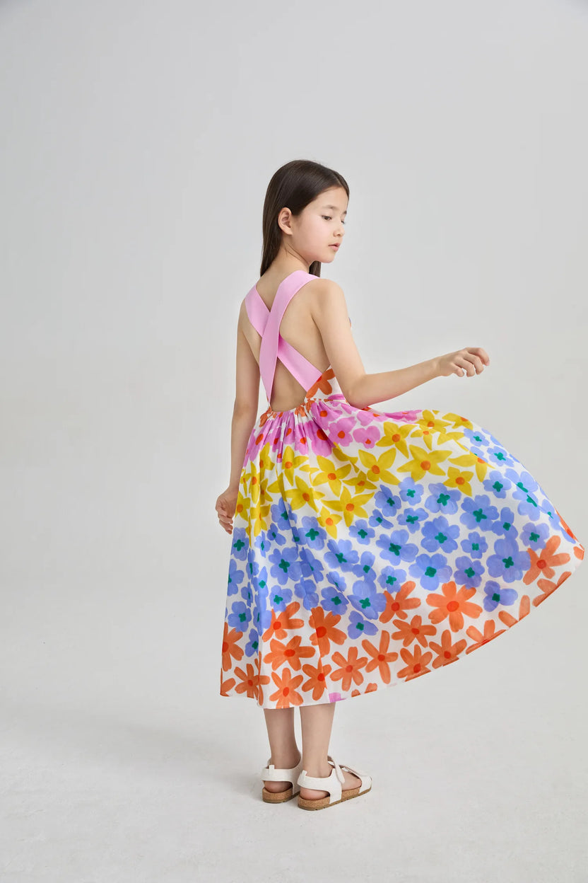 Tropical Linen Vacation Dress by Poco Blush, image 18