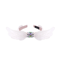 Swan-Inspired Diamond Lace Headband by Poco Blush