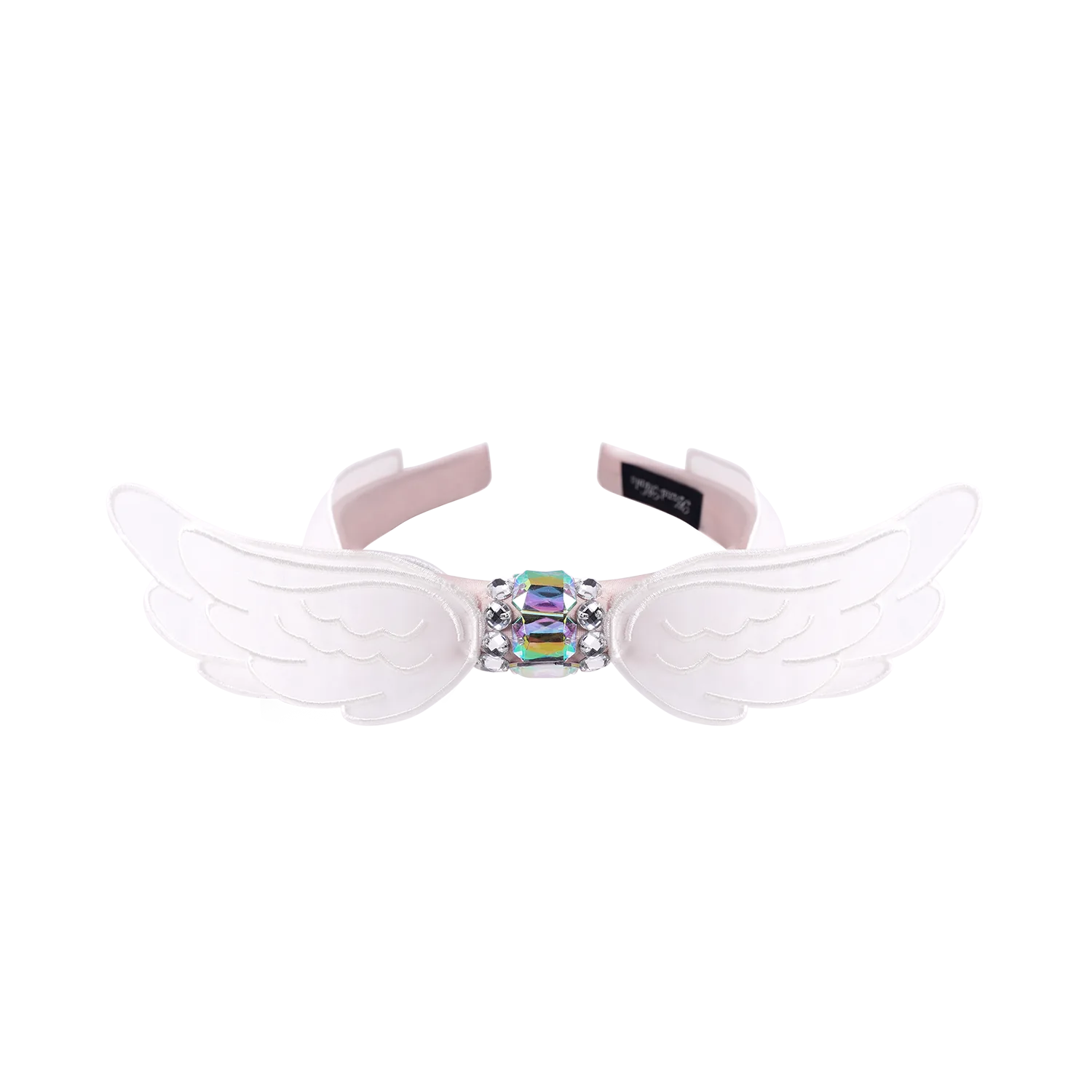Poco Blush Swan-Inspired Diamond Lace Headband
