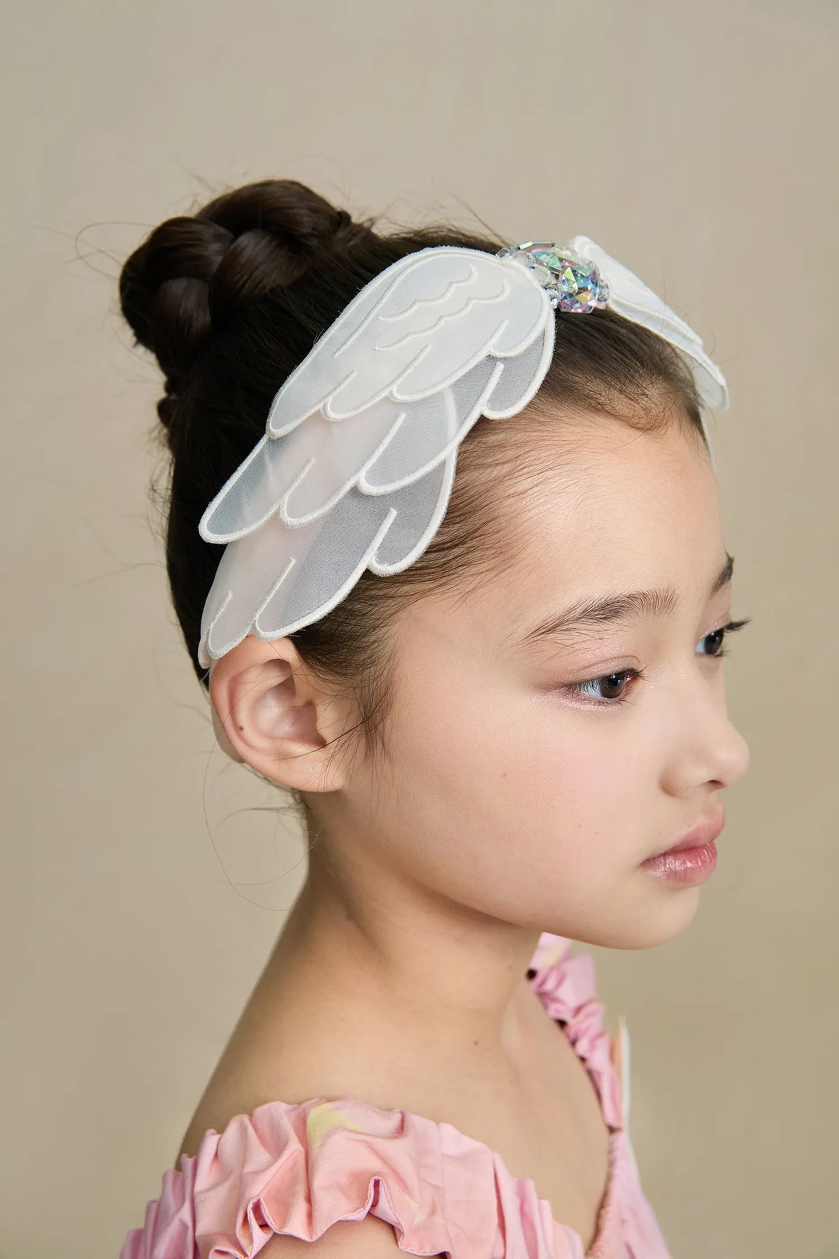 Swan-Inspired Diamond Lace Headband by Poco Blush, image 6