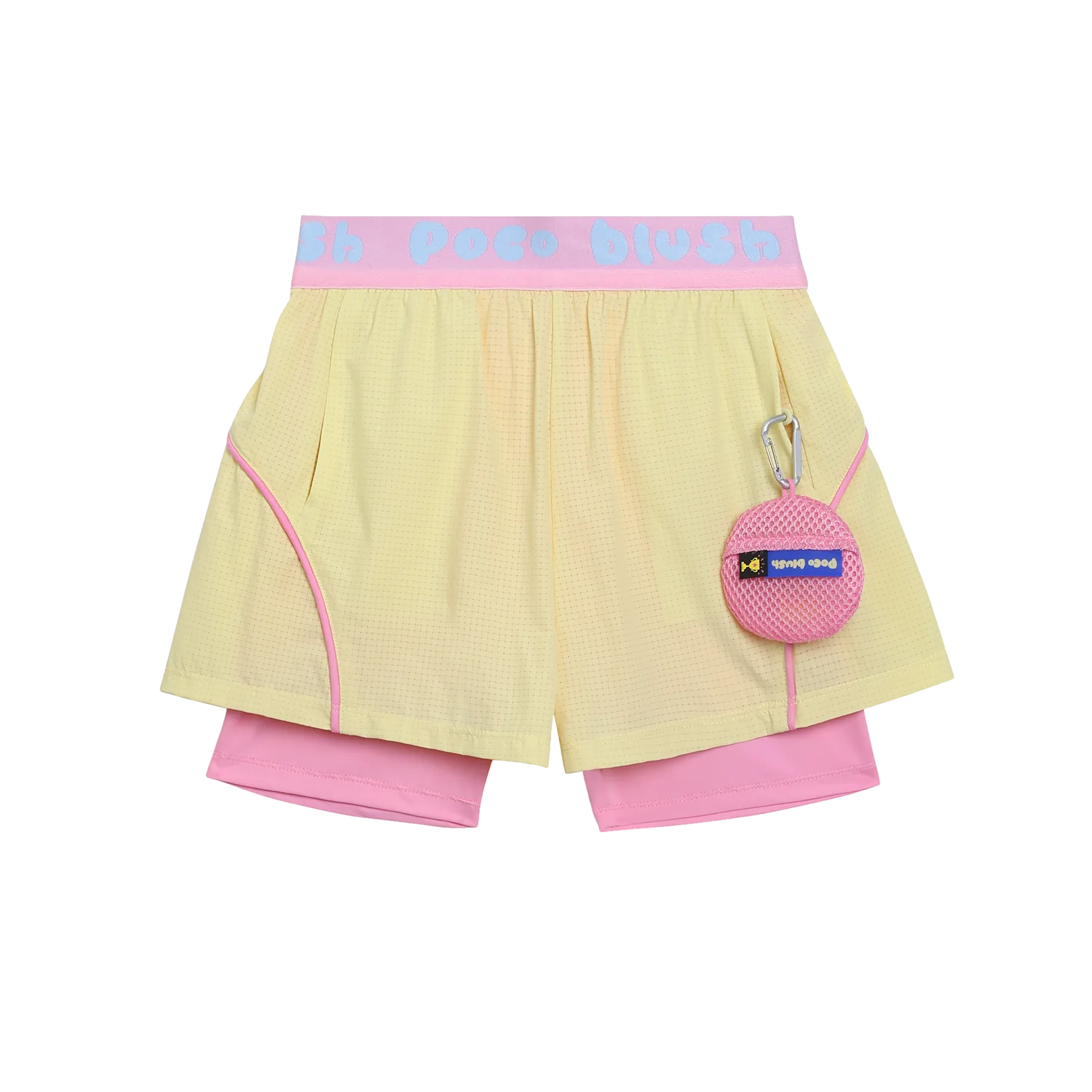 Poco Blush Quick‑Dry Anti‑Bug Shorts Yellow