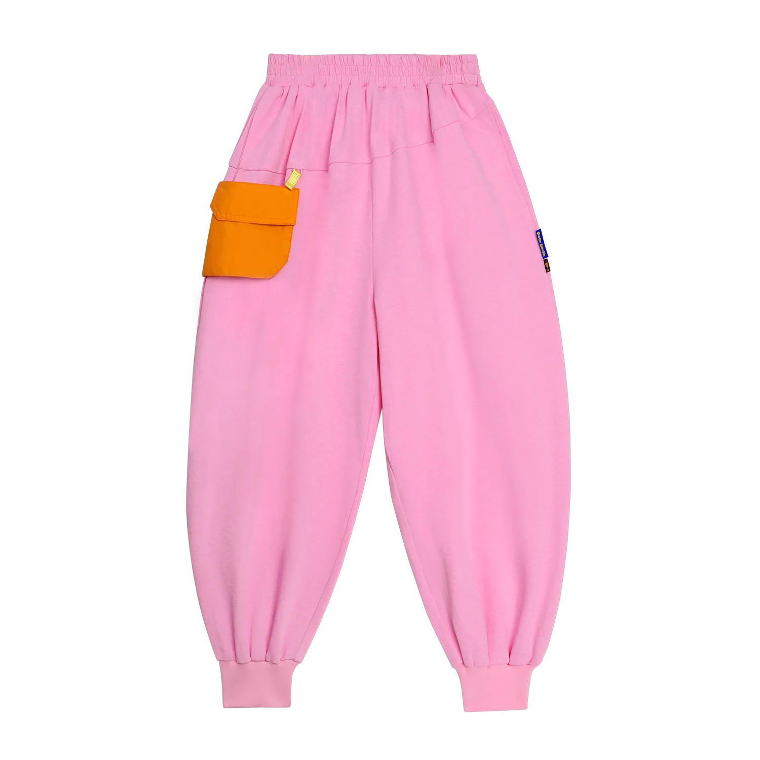 Poco Blush Quick‑Dry Joggers with Clip‑On Belt Bag Pink