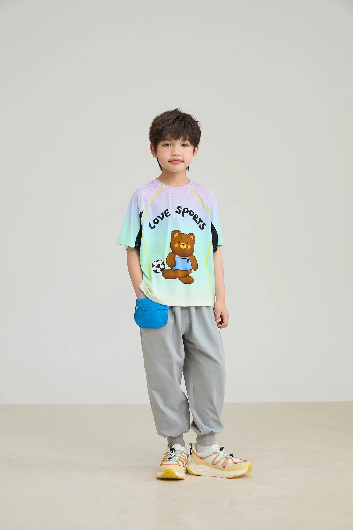 Poco Blush Quick‑Dry Joggers with Clip‑On Belt Bag