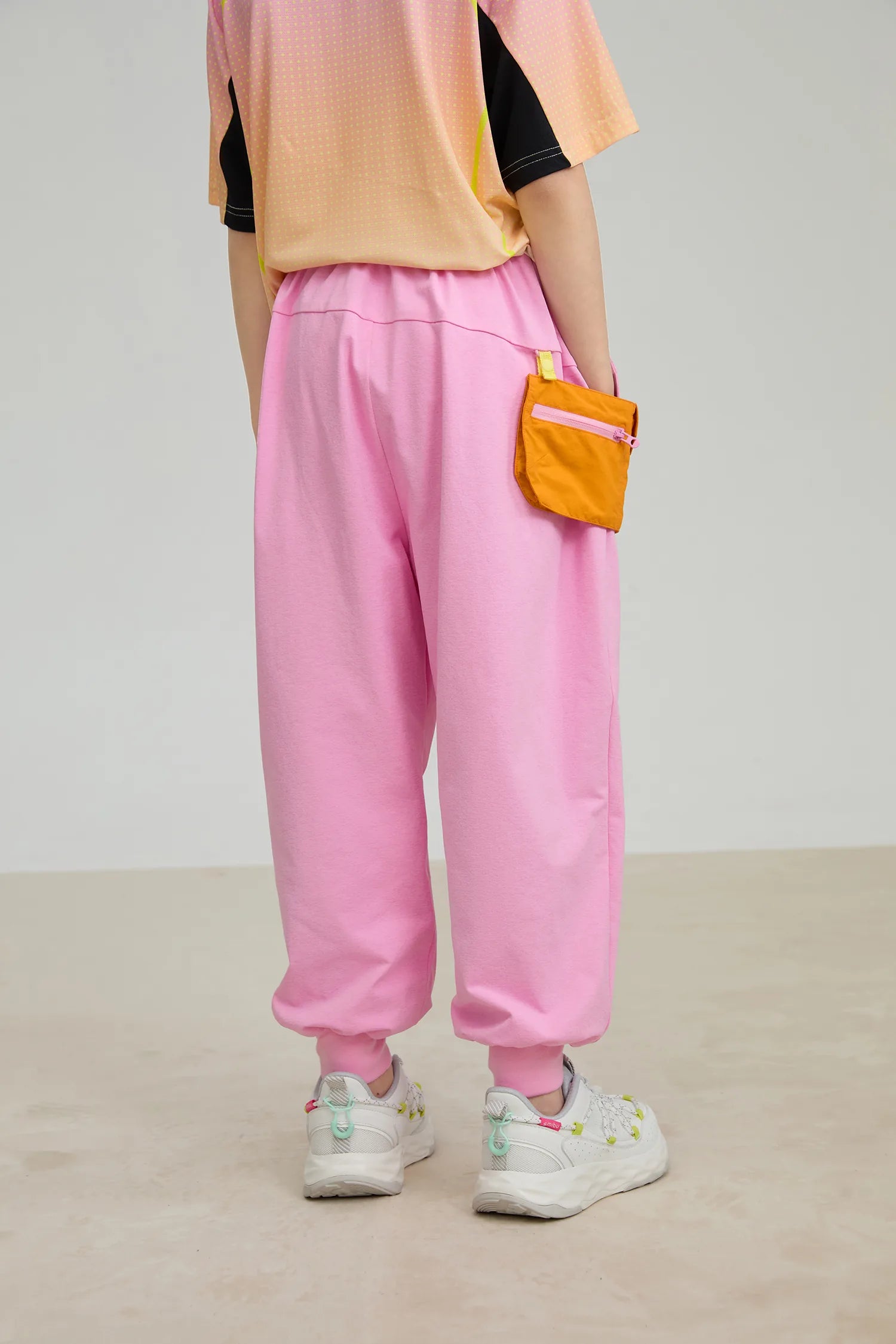 Poco Blush Quick‑Dry Joggers with Clip‑On Belt Bag