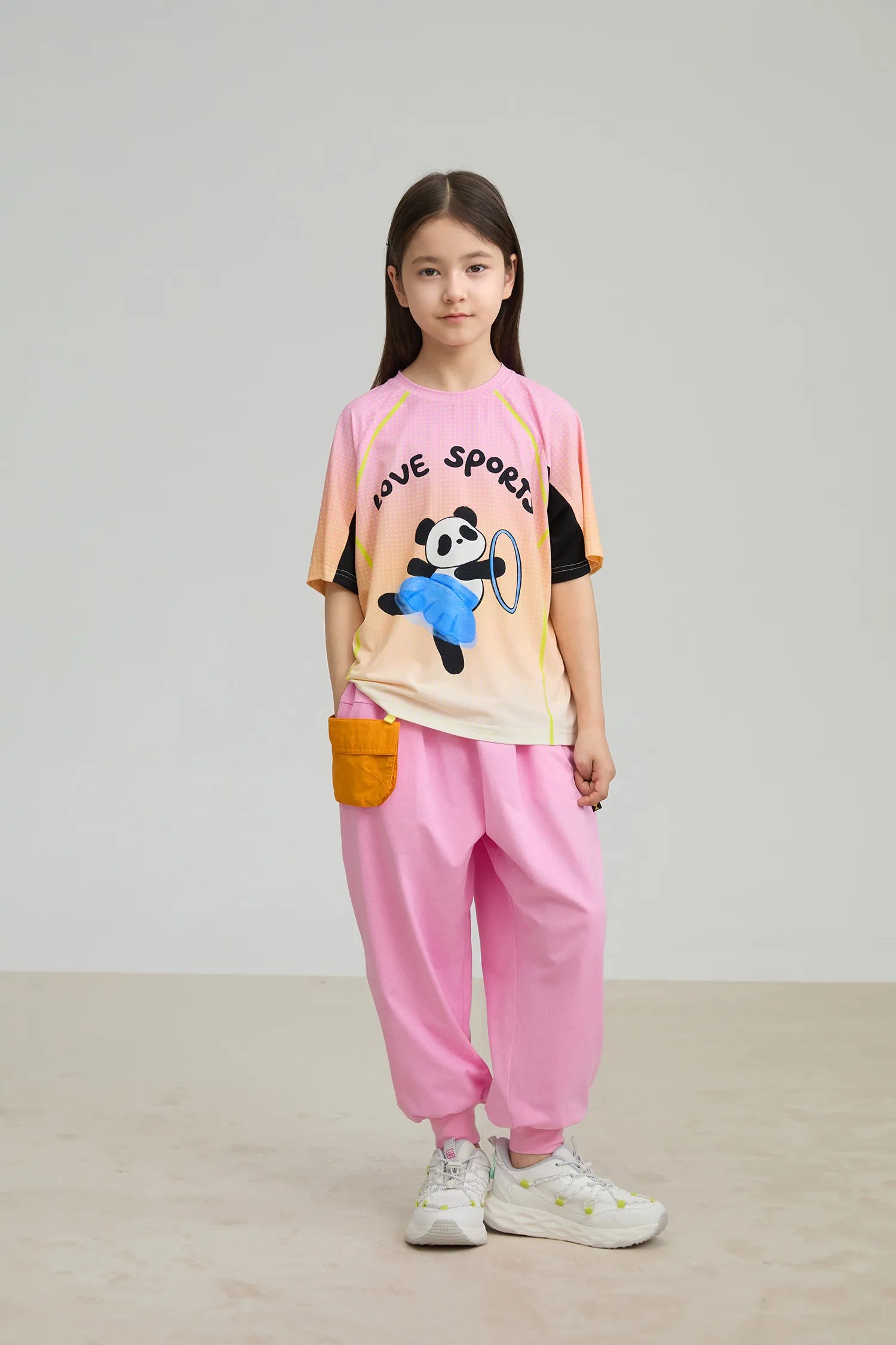 Poco Blush Quick‑Dry Joggers with Clip‑On Belt Bag