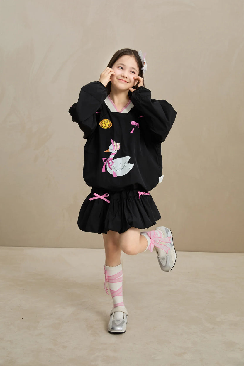 Swan Ribbon Skort by Poco Blush, image 3