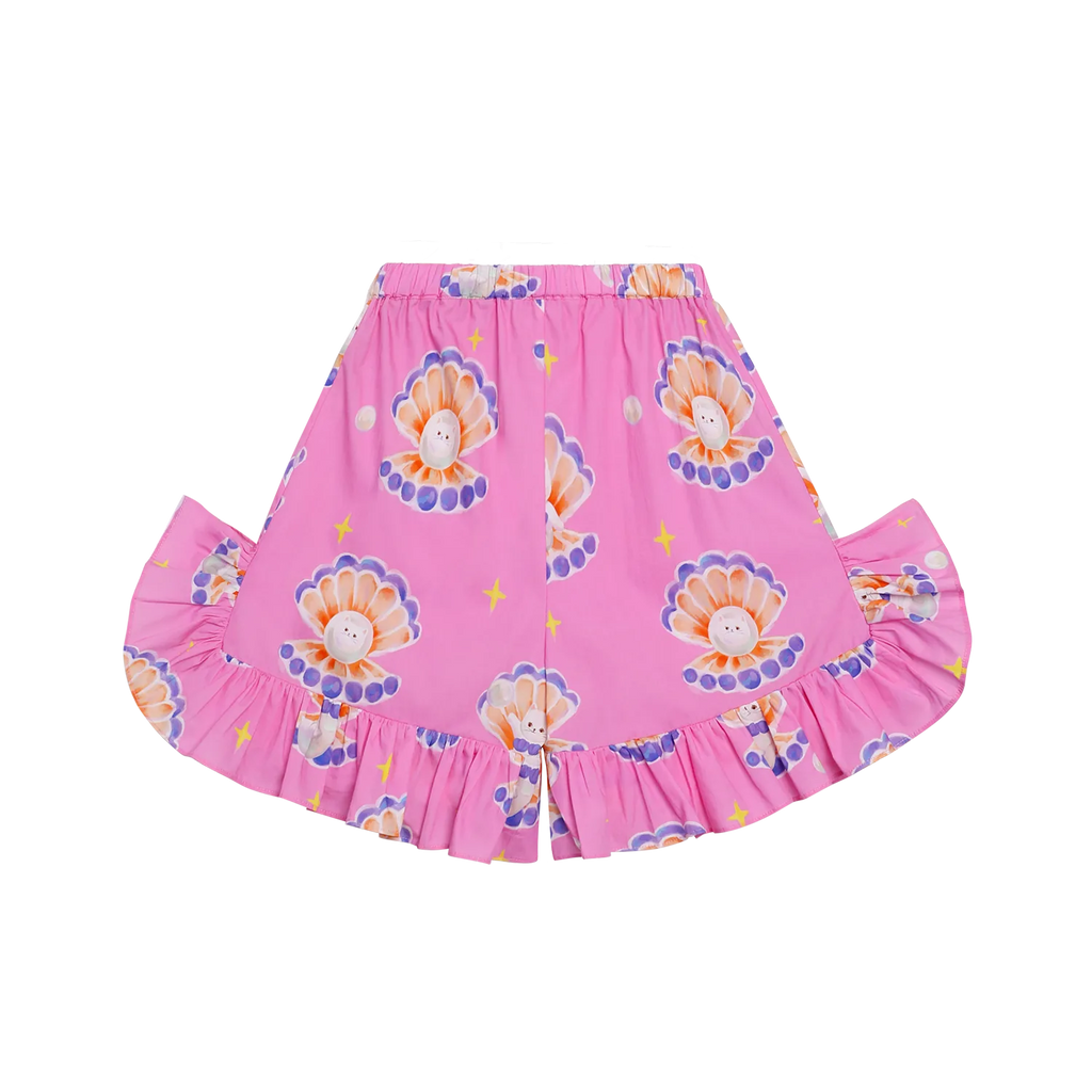 Mermaid Pearl Cat Shorts by Poco Blush