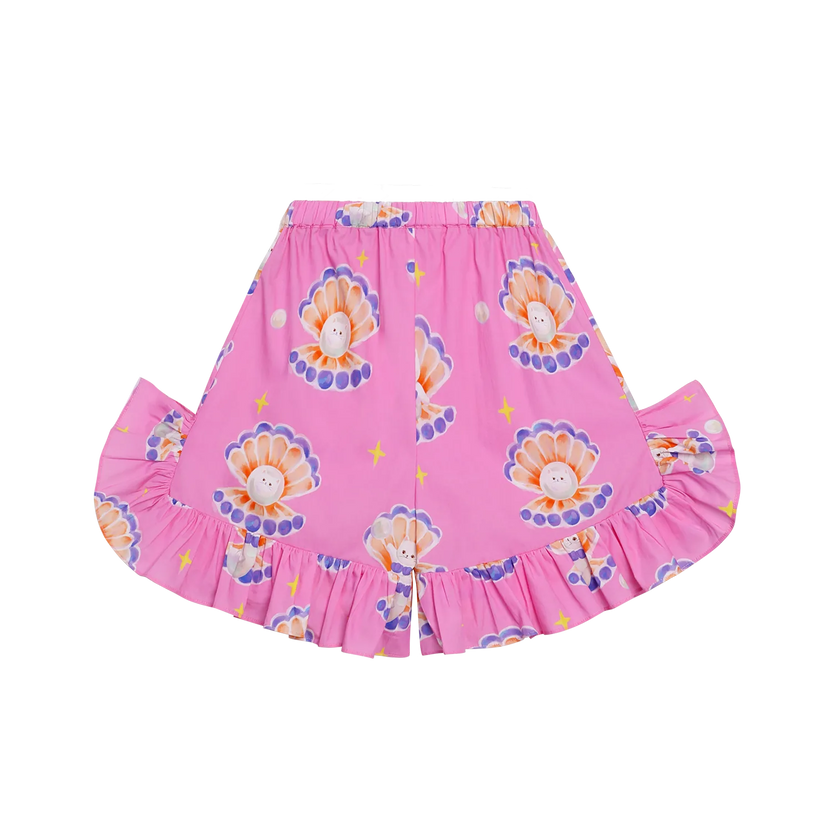 Mermaid Pearl Cat Shorts by Poco Blush