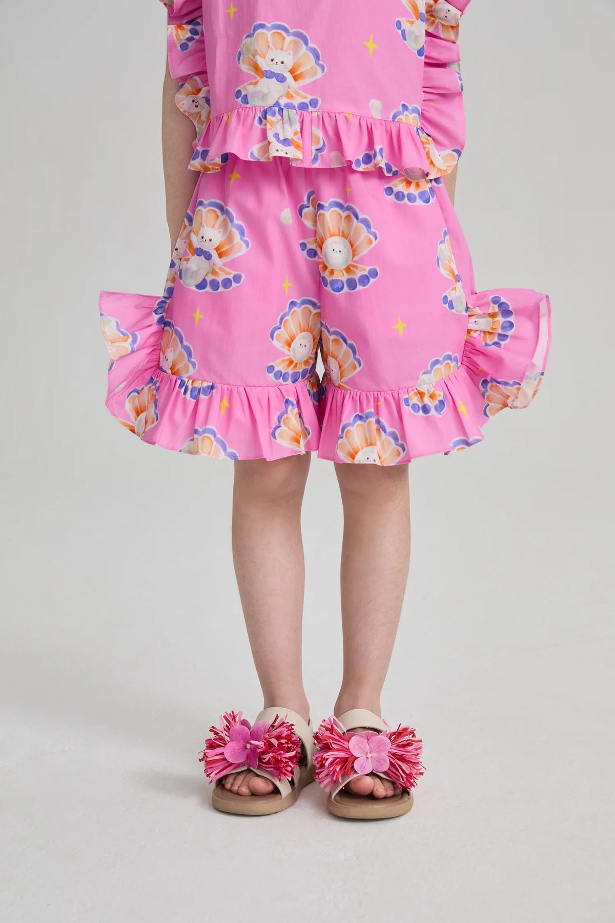Mermaid Pearl Cat Shorts by Poco Blush, image 10