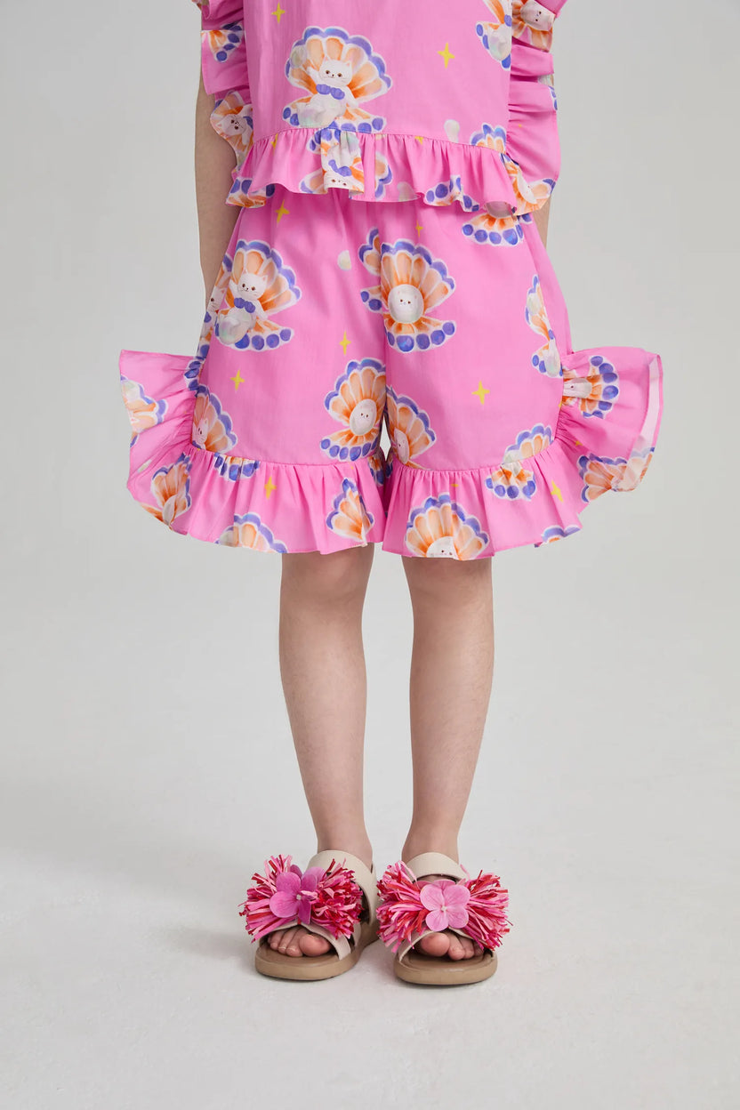 Mermaid Pearl Cat Shorts by Poco Blush, image 10