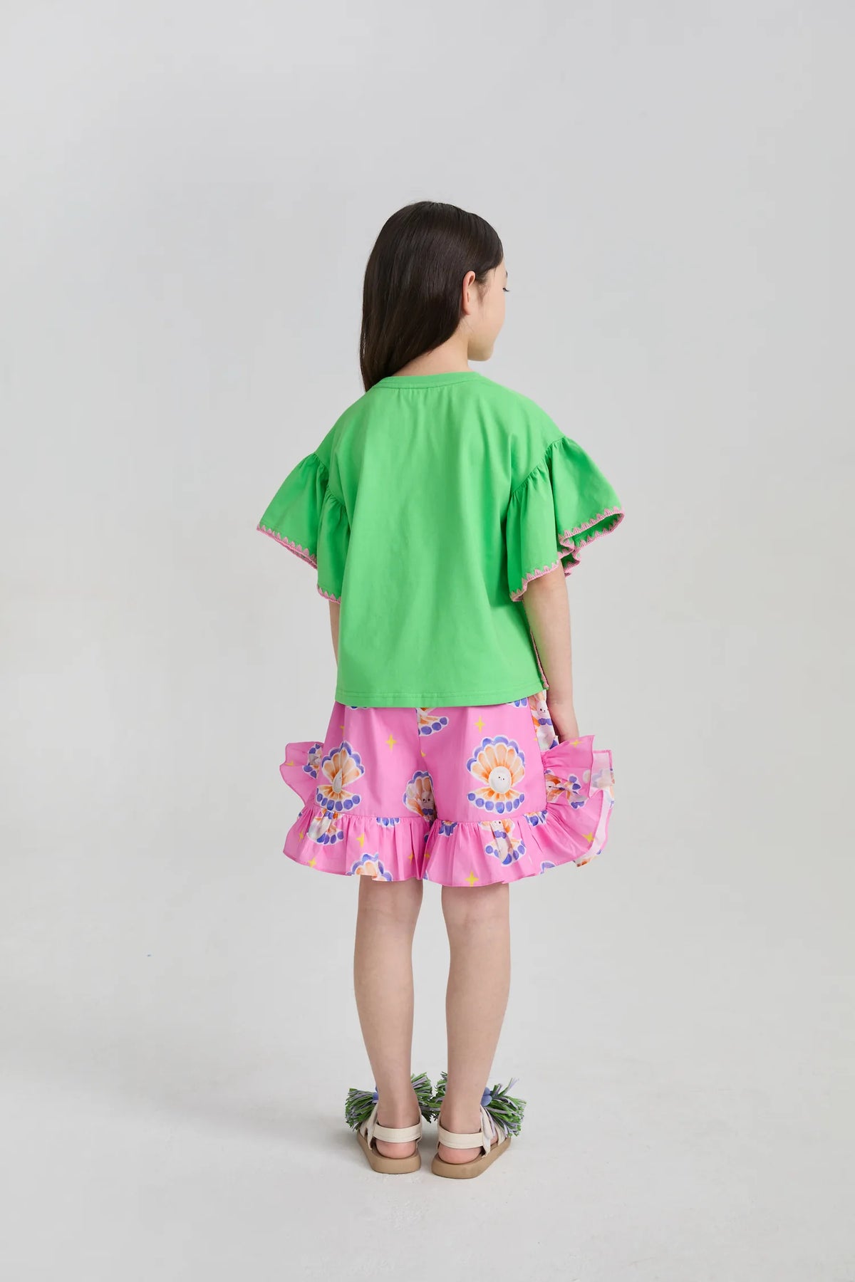 Mermaid Pearl Cat Shorts by Poco Blush, image 17