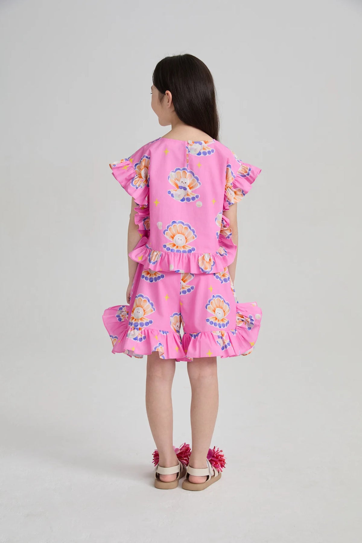 Mermaid Pearl Cat Shorts by Poco Blush, image 20