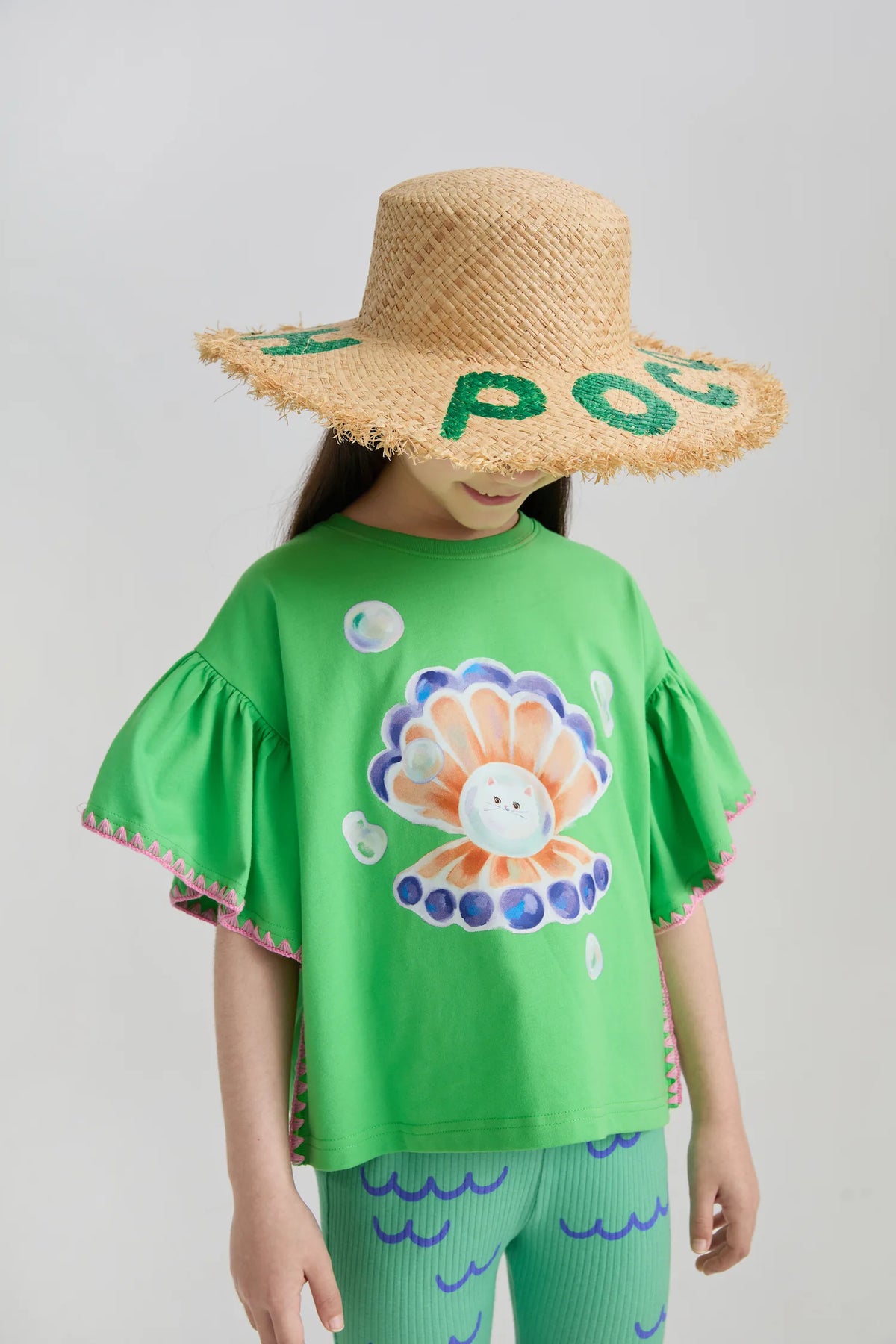 Poco Blush Pearl Cat Shell Adventure Tee