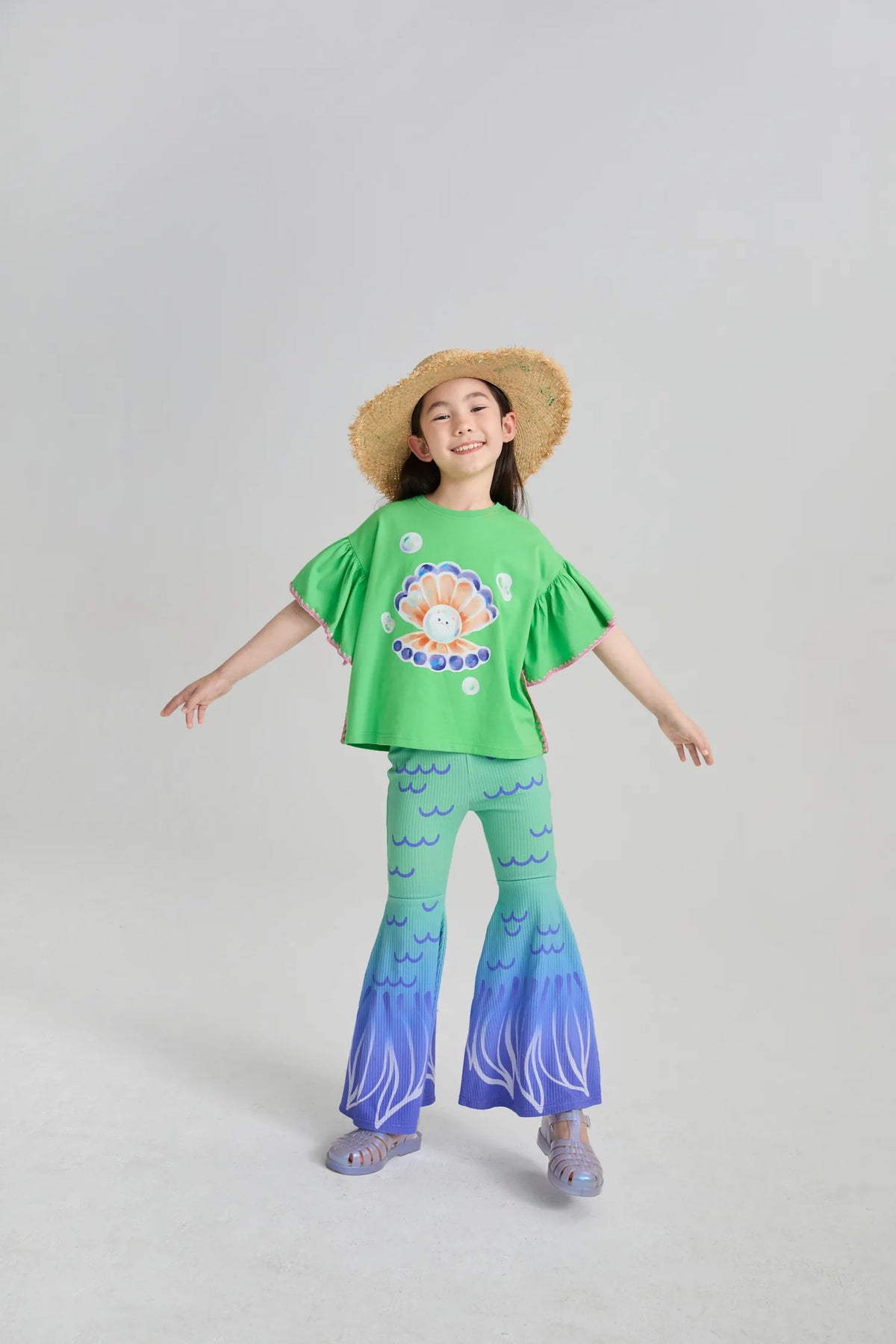 Poco Blush Pearl Cat Shell Adventure Tee