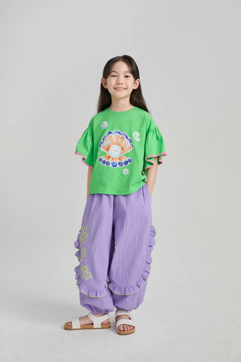 Pearl Cat Shell Adventure Tee by Poco Blush, image 5