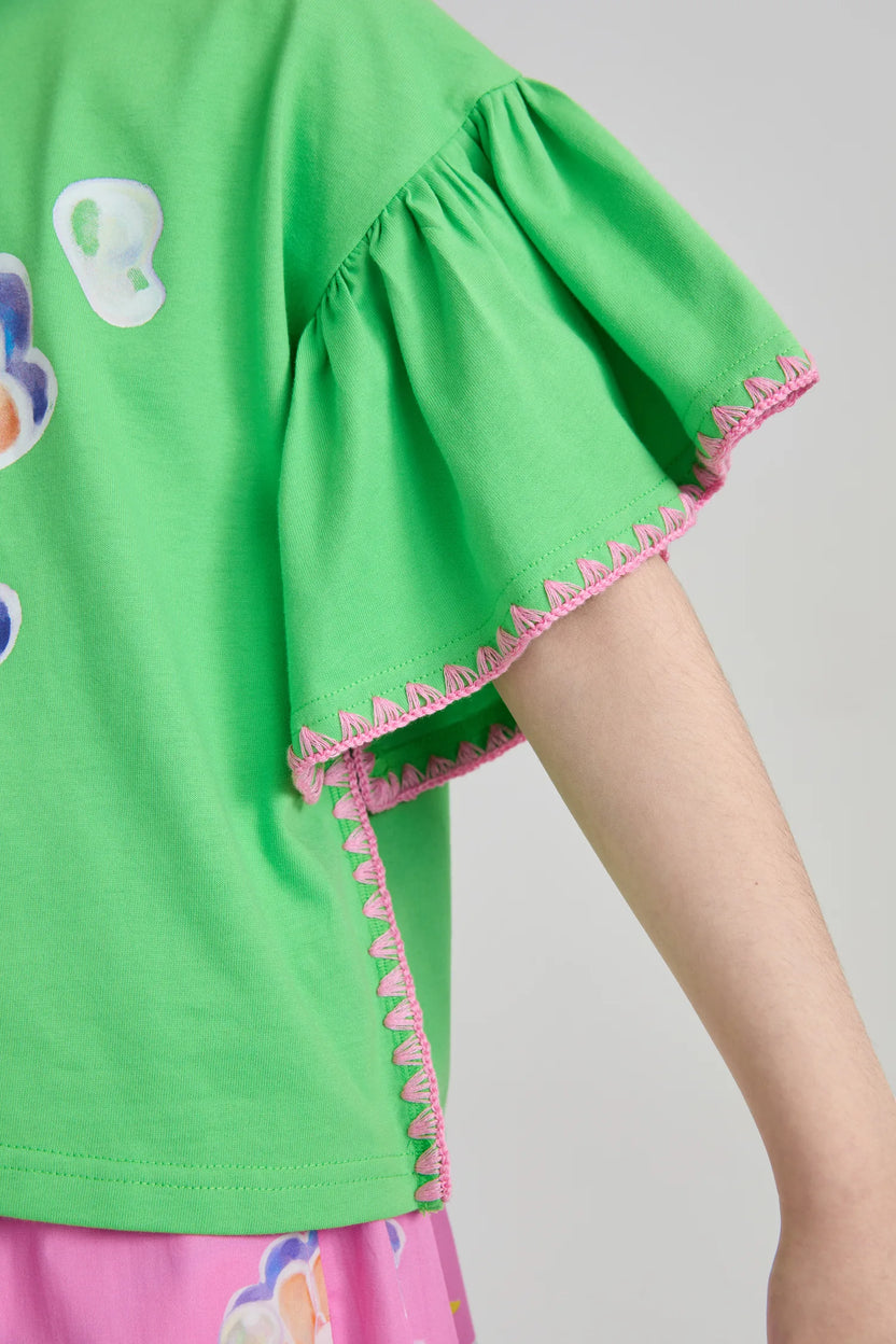Pearl Cat Shell Adventure Tee by Poco Blush, image 7