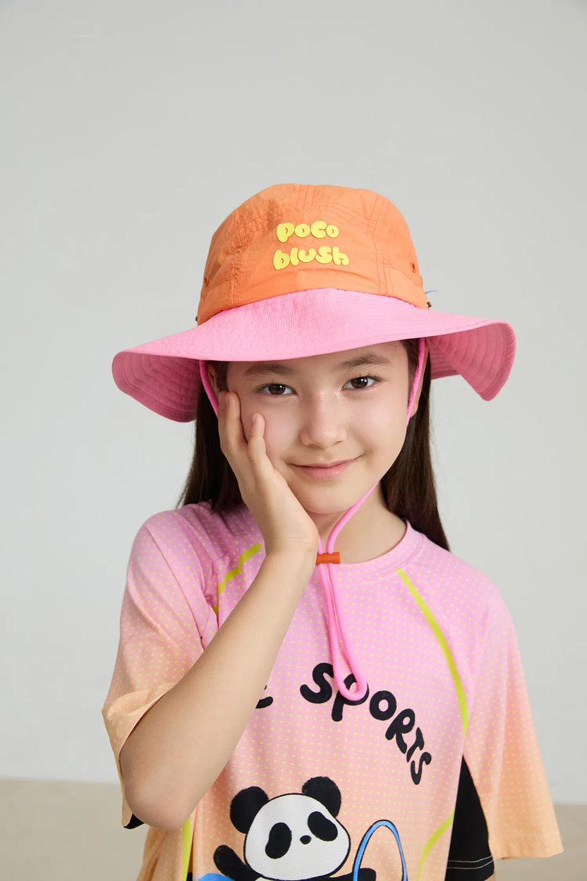 Snap‑Brim Colorblock Bucket Hat by Poco Blush, image 5