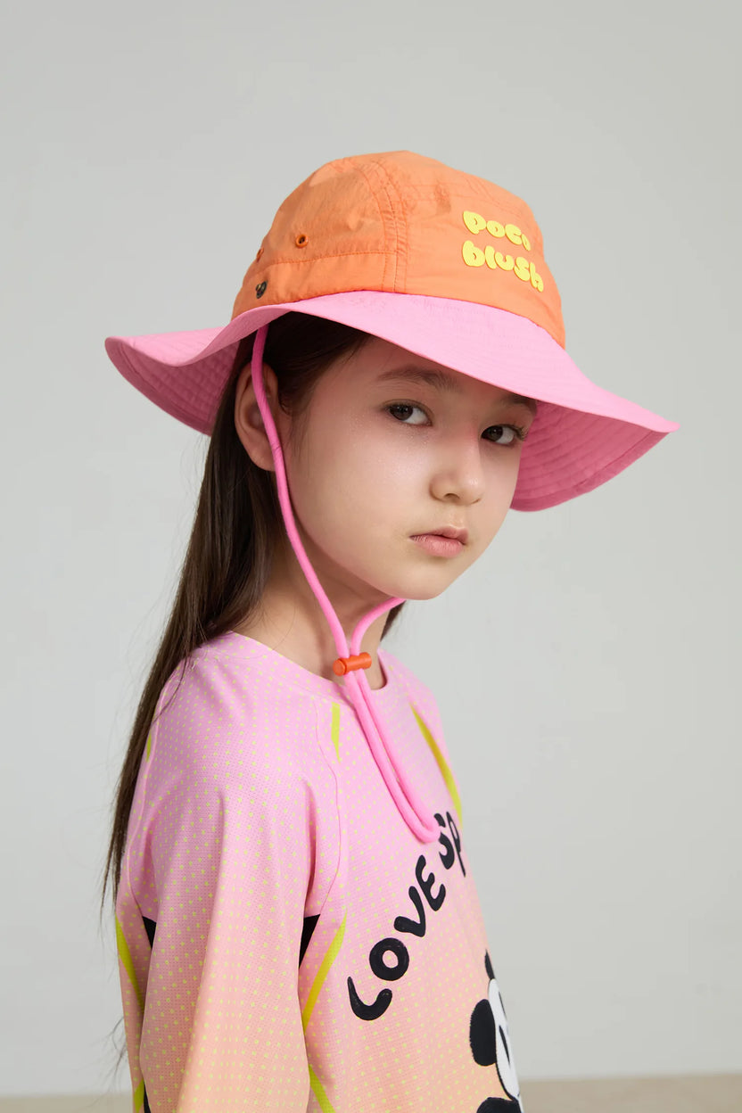 Snap‑Brim Colorblock Bucket Hat by Poco Blush, image 7