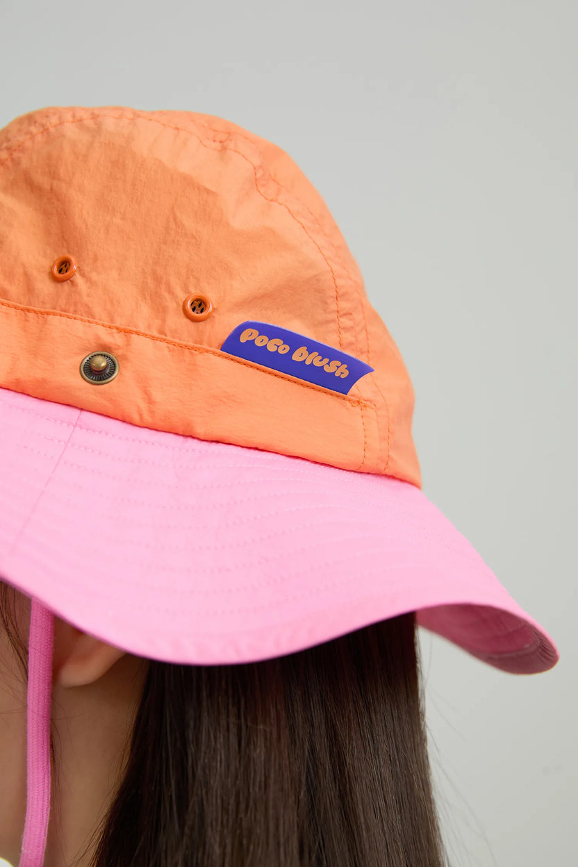 Snap‑Brim Colorblock Bucket Hat by Poco Blush, image 16