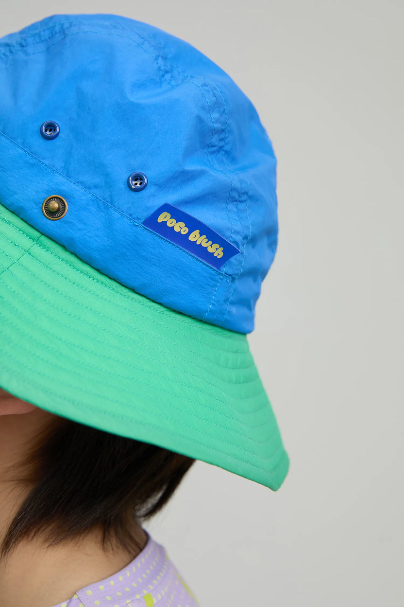 Snap‑Brim Colorblock Bucket Hat by Poco Blush, image 15