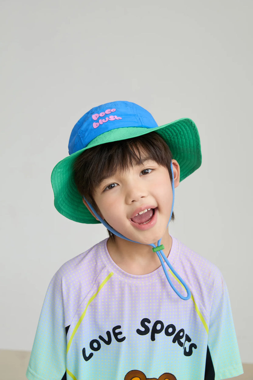 Snap‑Brim Colorblock Bucket Hat by Poco Blush, image 4