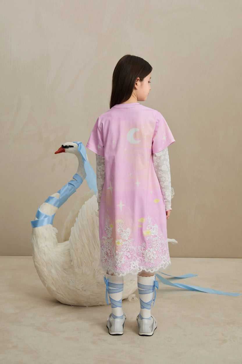 Dreamy Swan Lake Lace Dress by Poco Blush, image 19