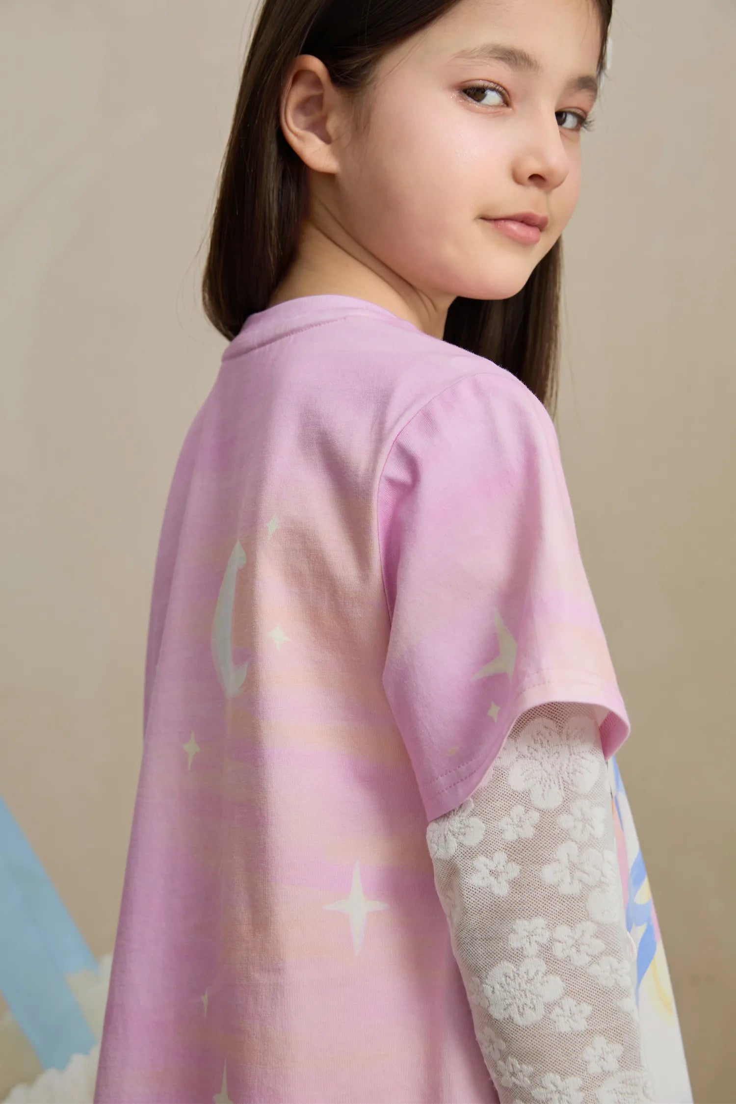 Poco Blush Dreamy Swan Lake Lace Dress